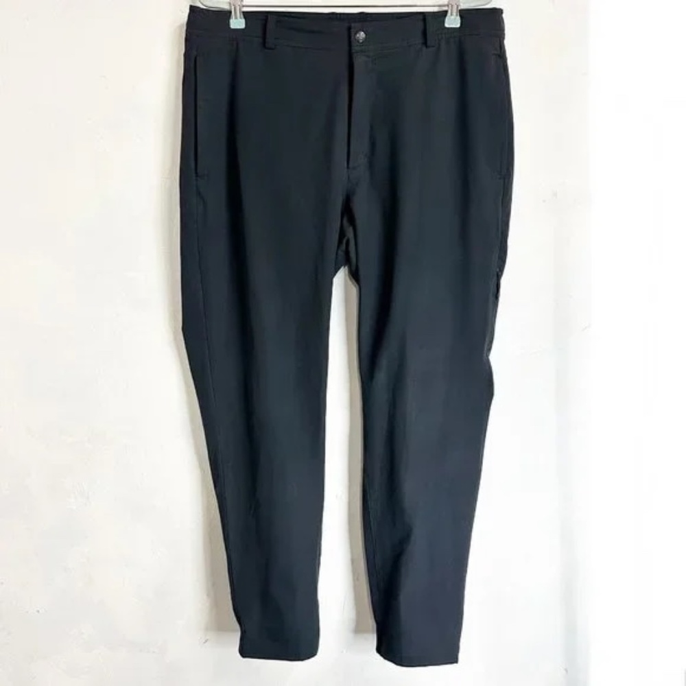Mack Weldon Radius Technical Jogger Pants Men's XL Black Performance Stretch